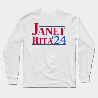 Janet and Rita 2024 Here Come the Grannies Long Sleeve T-Shirt